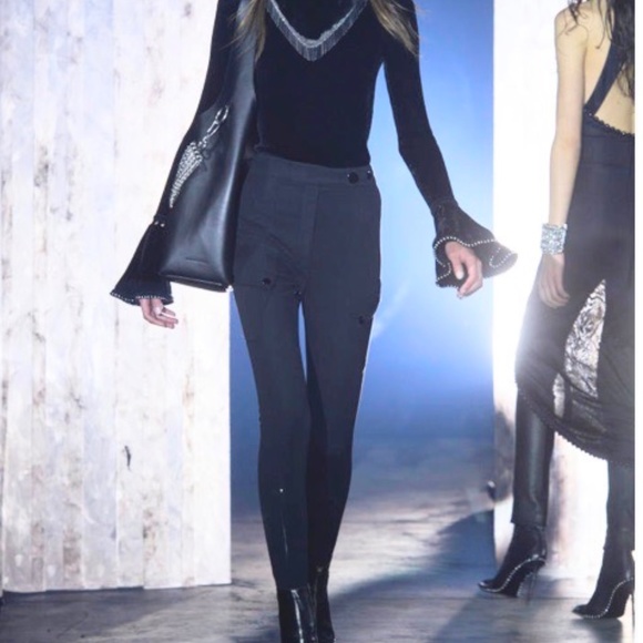 ALEXANDER WANG Stretch Twill Utility Skinny Pants - Picture 1 of 10